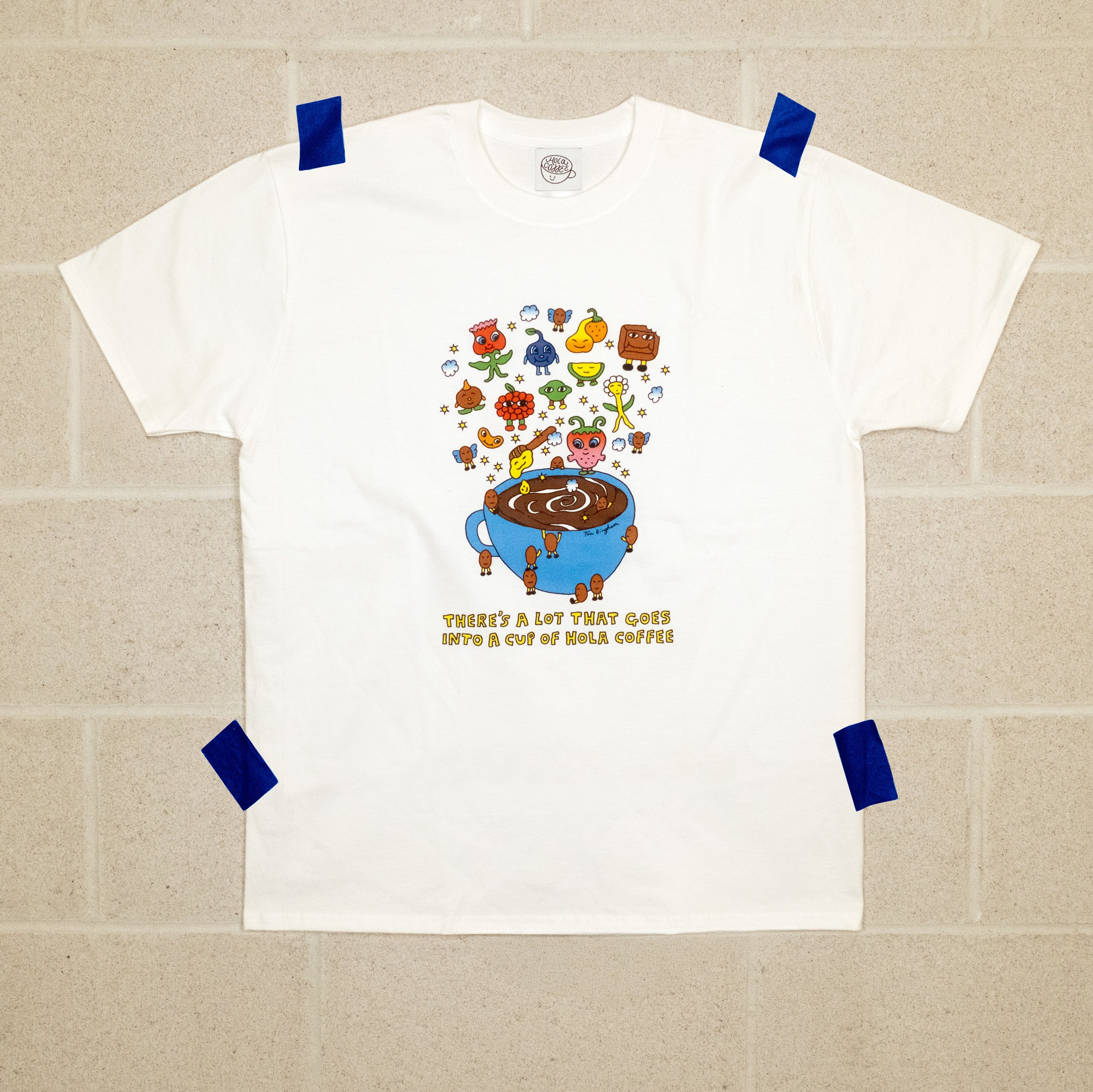 Hola Coffee x Tom Bingham T-shirt