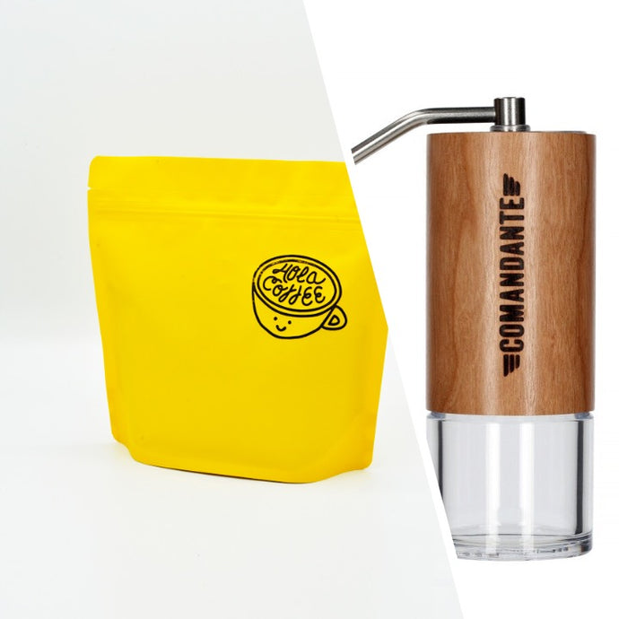 Pack: Molino Comandante + 250g Ethiopia Jabo Neniko